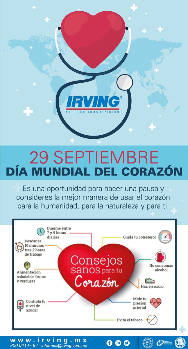 RejillasIRVING's tweet photo. Celebramos el Día Mundial del #Corazón con la rutina #EnergyBreak para mejorar nuestra respiración y ritmo cardiaco. #SomosIRVING #SomosAcero #ResponsabilidadSocial #ESR #EmpresasTrabajandoXti #DíadelCorazón #calidaddevida https://t.co/x7qSM5gm28
