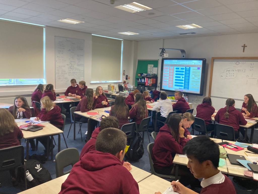 S2 had fun this afternoon trying to escape from Lochdonian Manor by working as a team to complete various puzzles. @mathsweekscot