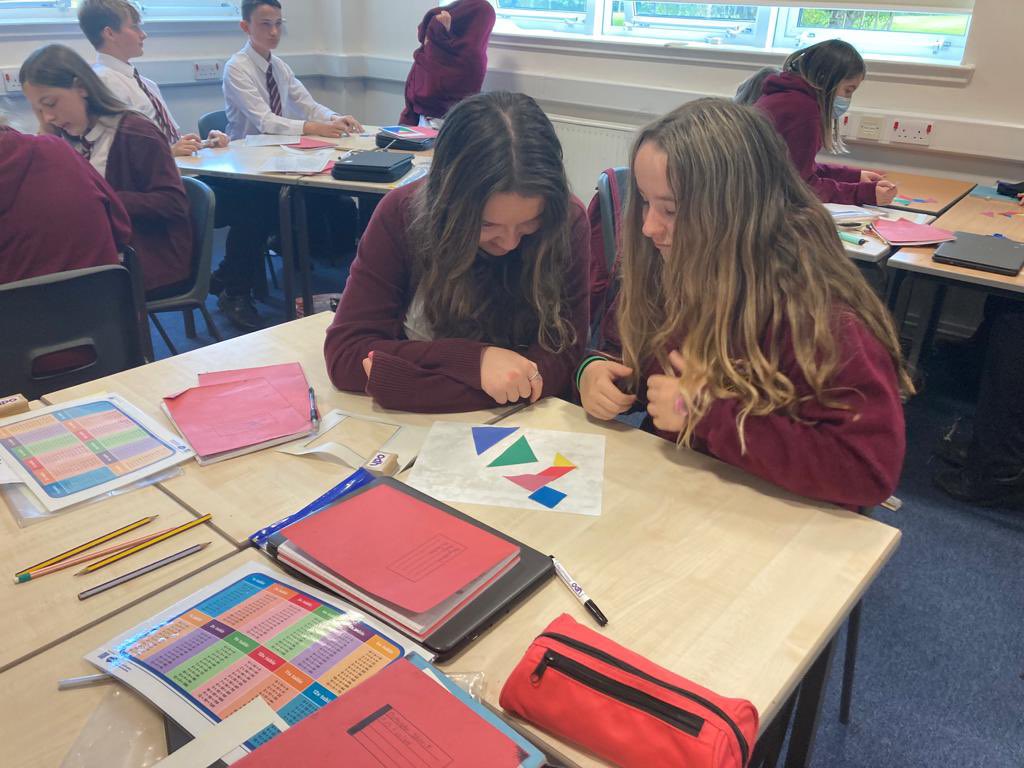 SMHSMathematics's tweet photo. S2 had fun this afternoon trying to escape from Lochdonian Manor by working as a team to complete various puzzles. @mathsweekscot https://t.co/kN7FYfYNtG