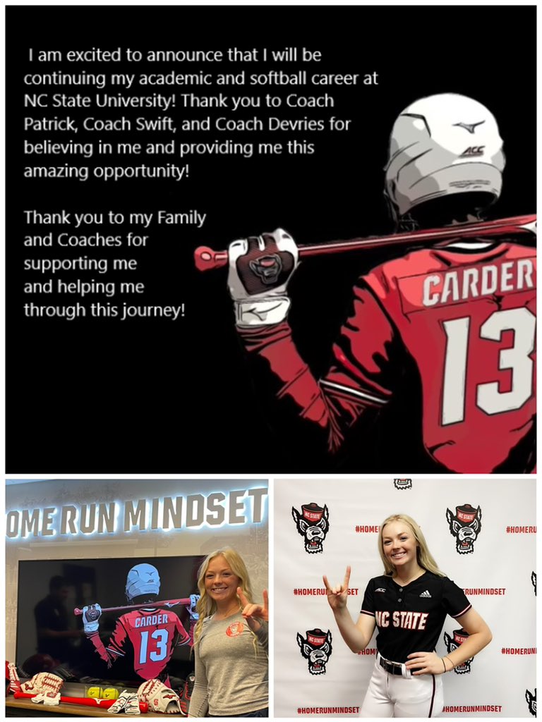 carder_haley's tweet image. #GoPack #HomerunMindset 🐺❤️@CoachPatrick_ @KetarahD @SwiftCoach @Bolandev3