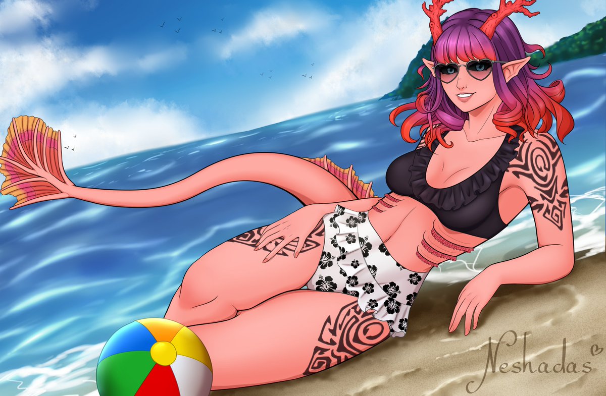 Neshadas's tweet photo. Other YCHs I had worked on! I really loved these drawings!💖💖

#YCH #ychcommission #drawing https://t.co/5lhkJV40Tc