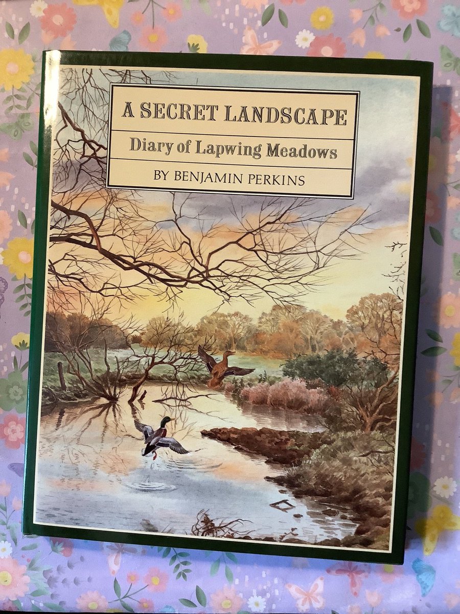 WatsonsVintage's tweet photo. This is a TRULY BEAUTIFUL book in my #etsyshop STUNNING Vintage 1986 'A Secret Landscape Diary of Lapwing Meadows Hardback Book by Benjamin Perkins #AnglophileGift #CountrysidePaintings https://t.co/p95FOwOORY #Rare #1986 #BookGift #ASecretLandscape #BookGift #BenjaminPerkins https://t.co/2wQKq4YUIO