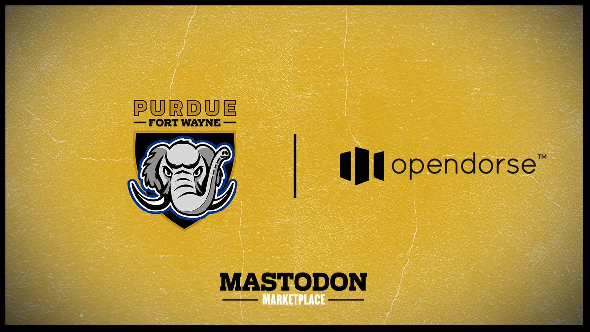 GoMastodons's tweet photo. Purdue Fort Wayne Launches Mastodon Marketplace Powered by @opendorse

🔗 https://t.co/Fjglxvr3nk

📝 https://t.co/aHdVbGVs2K

#FeelTheRumble https://t.co/JYHGB5Ng9U