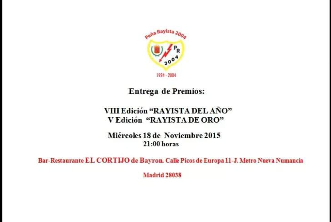 Es imposible resumir 18 años de rayismo en 280 caracteres.
GRACIAS por tanto, amigos de la <a href="/PRayista2004/">Peña Rayista 2004</a> ⚡❤️
youtu.be/XoHQ_93E8BU