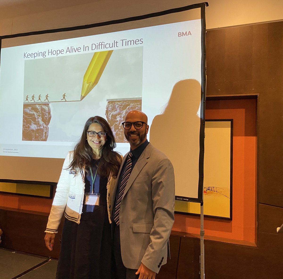 Fantastic talk by <a href="/DrFJameel/">Dr Farah Jameel</a> on the future of General Practice at Kent LMC annual conference. 
We need to focus on The 3 Ws!
Workforce 
Workload 
Well-being 
Keeping the Hope alive!
<a href="/TheBMA/">The BMA</a> <a href="/BMA_GP/">General Practice</a> <a href="/Kent_LMC/">Kent LMC</a>