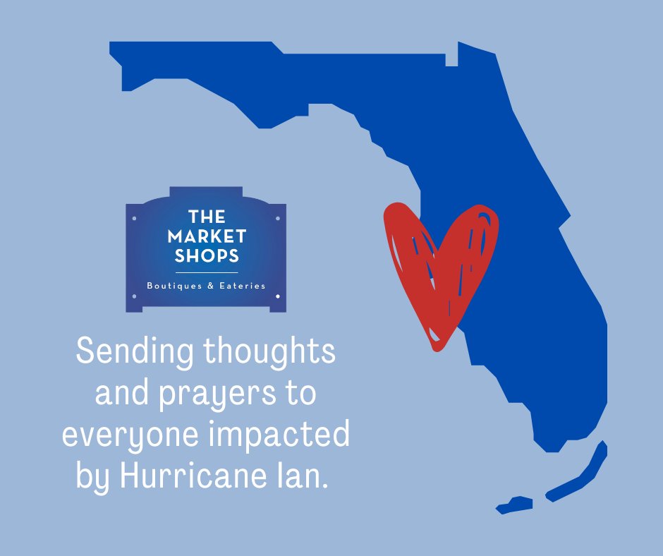 TheMarketShops's tweet photo. Our thoughts and prayers are with you, South Florida! https://t.co/6UUzn9dO7m