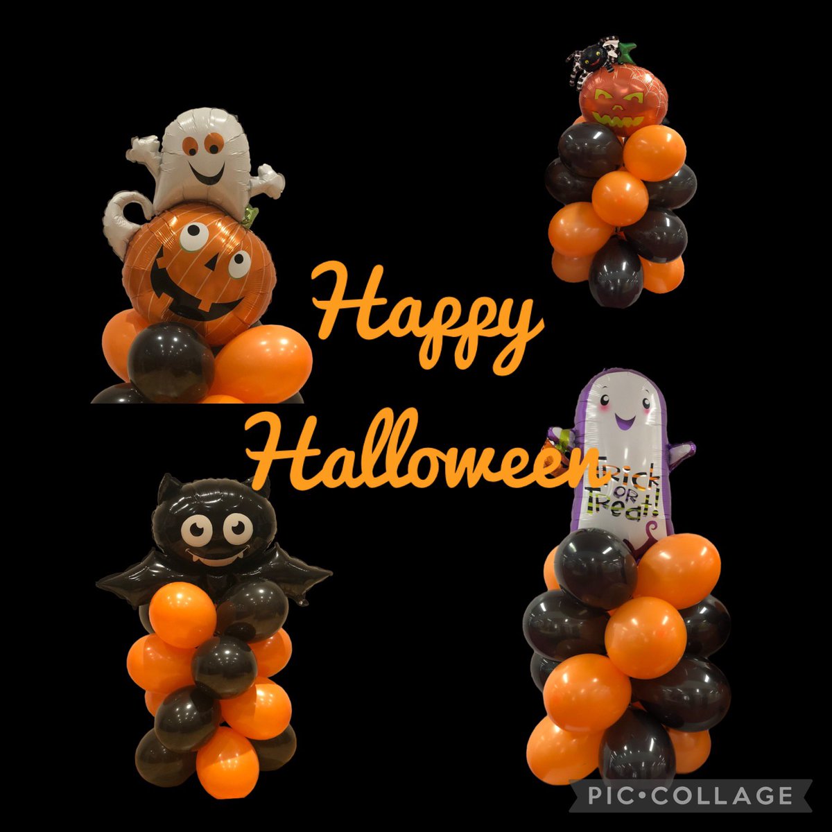 BA_Enterprise21's tweet photo. Taking orders for these Halloween Balloons. £8 per Balloon Tower. https://t.co/FQqd9OGa4u