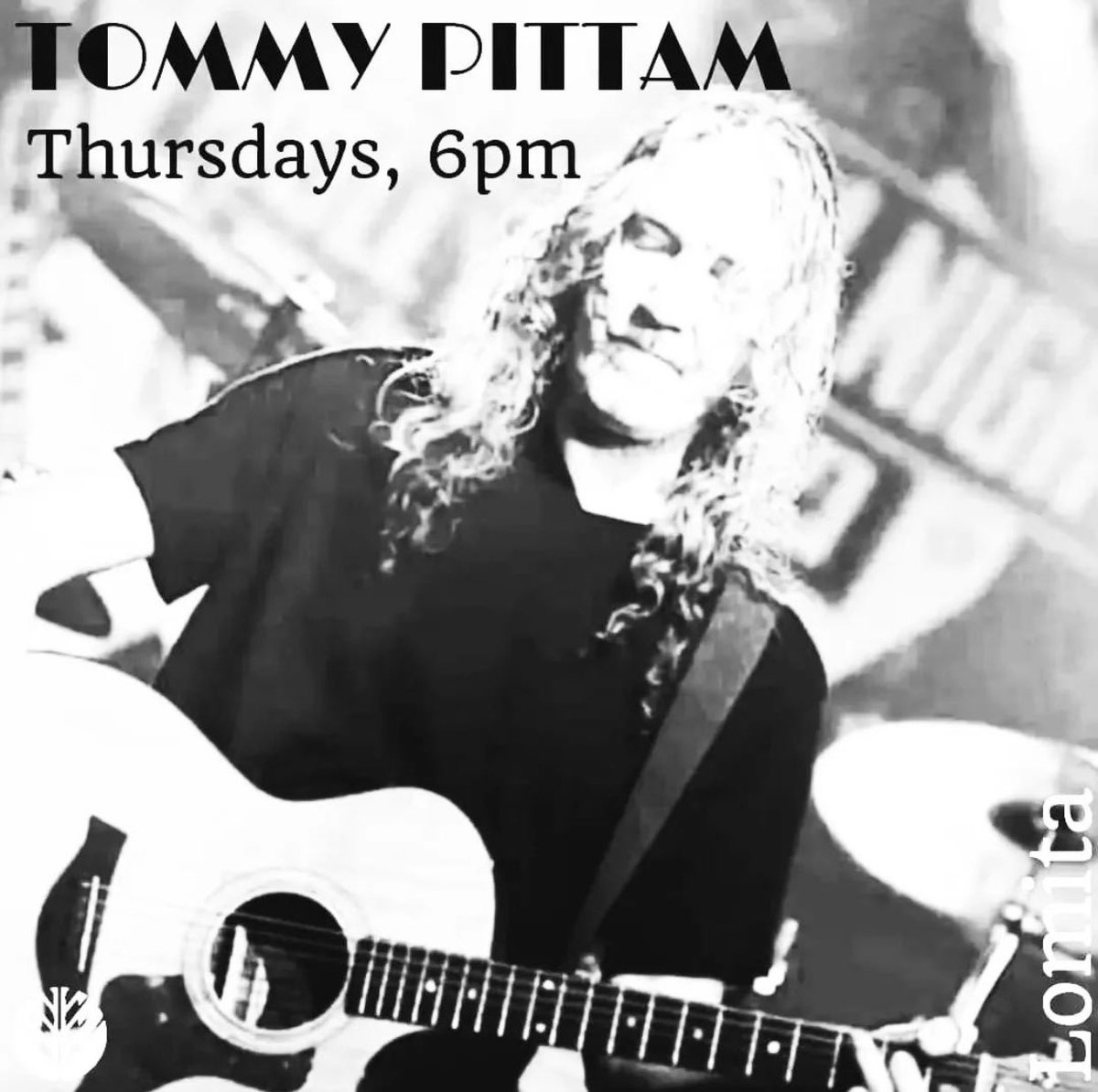 Tommy Pittam gonna tickle yer ears tonight, folks.  From the inside!