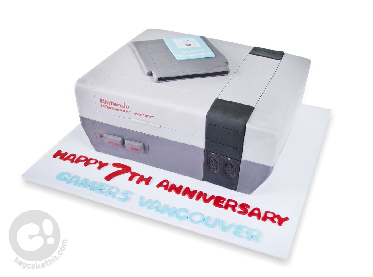 Heycakethis's tweet photo. Does anyone remember the first video game they ever played?
I sure do~!
Flashback to this 3D sculpted NES cake i made for a Gaming meetup group anniversary!
Good times~!
#NES #Nintendo #Nintendocake #nintendoentertainmentsystem #NEScake #NEScakes #nintendocakes #videogames https://t.co/bzYcRsJfgG