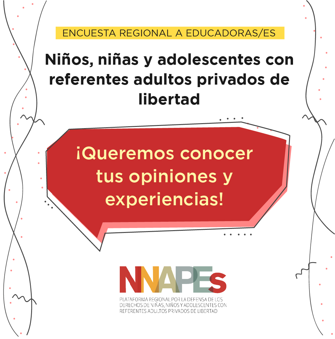 PNNAPES's tweet photo. ¡Atención educadoras/es de la región! 🌎
Las/os invitamos a completar y a difundir esta encuesta para conocer sus opiniones sobre la problemática de #NNAPES.
➡📝 https://t.co/ofzoKCj09H
¡Muchas gracias! https://t.co/hAyNez0imp