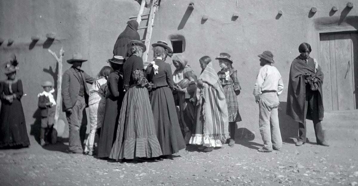 CouseSharp's tweet photo. With a generous grant from The Institute of Museum and Library Services, The Lunder Research Center has been digitizing thousands of nitrate negatives taken in and around Taos in the early decades of the 20th century.

For more information, visit us at: https://t.co/cvLCGFP4YS https://t.co/GTTCr0fMK3