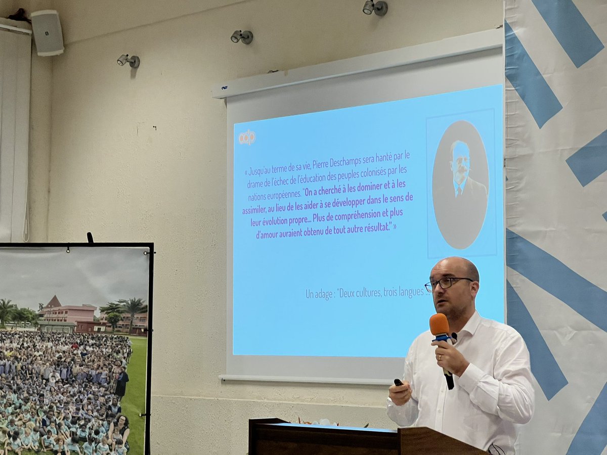 HAMDOUN Abdessamed (@hamdounsamad1) on Twitter photo Conférence « Résonances » sur la #contextualisation, <a href="/ClauzelFrancois/">Clauzel Francois</a> rappelle les valeurs portées par Pierre-Deschamps, fondateur de <a href="/mlfmonde/">Réseau mlfmonde</a> qui prônaient la devise « deux cultures, trois langues ». #interculturalité Conférence « Résonances » sur la #contextualisation, <a href="/ClauzelFrancois/">Clauzel Francois</a> rappelle les valeurs portées par Pierre-Deschamps, fondateur de <a href="/mlfmonde/">Réseau mlfmonde</a> qui prônaient la devise « deux cultures, trois langues ». #interculturalité