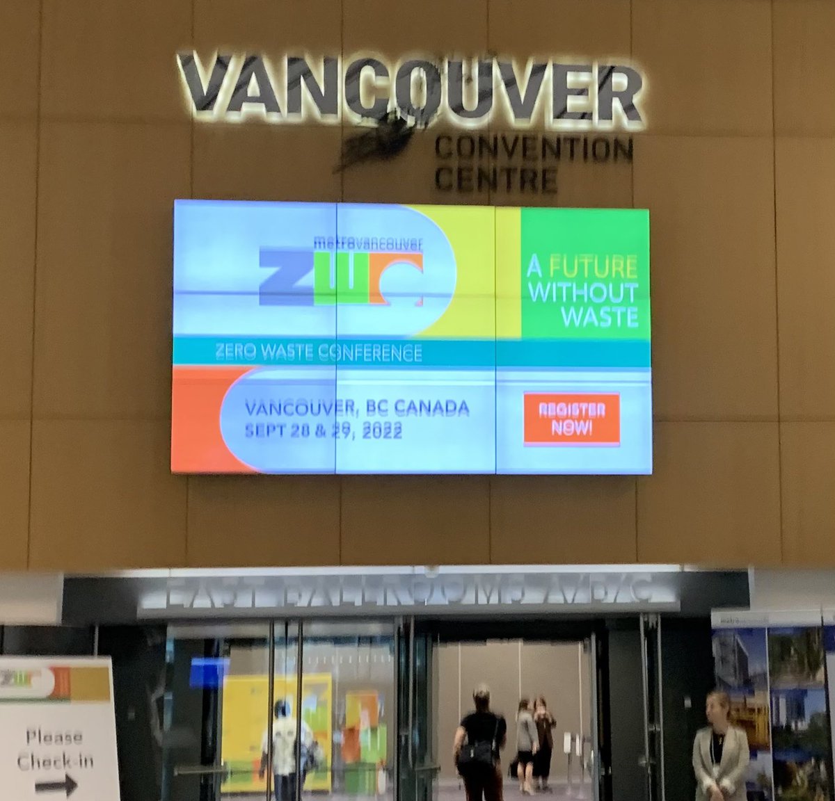 patrecycles's tweet photo. #ZWC22 Zero Waste Conference in Vancouver BC has been wonderful. Gathering strategies, absorbing intel, connecting with practitioners. Thanks to @MetroVancouver @nzwc_ca #reusables #circularity 
#ReuseSeattle https://t.co/ZO3ih1MnnN