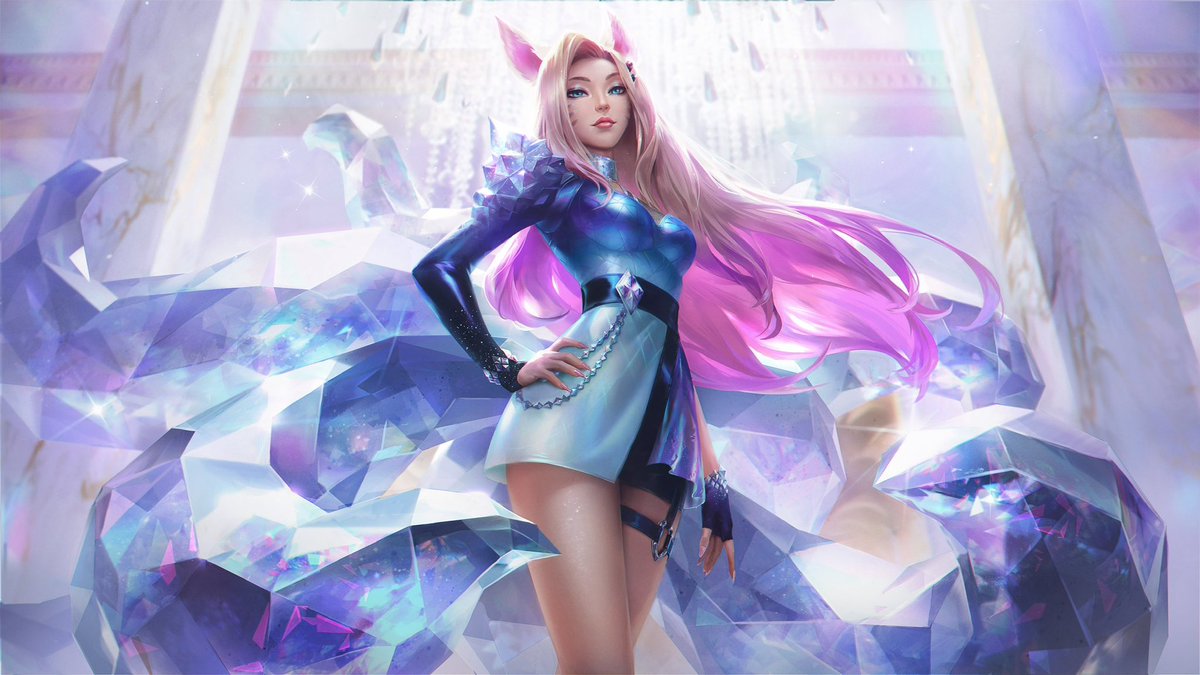 My muse is Ari from KDA (The Leage of Legends). The most beautiful character in the world 😻

Just look at her tail and look, and these ears…