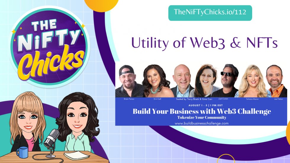 TheNiftyChicks's tweet photo. In this episode of #NFTruths, @erin.cell was invited to speak at a Build Business Challenge, virtual conference with @terrybrockofficial &amp; @ginacarrofficial. In this clip, she focuses on the utility of #NFTs &amp; #Web3. #LetsDoThis

Watch on YouTube: https://t.co/Ln98uxF1ax https://t.co/lnowPs1tEL