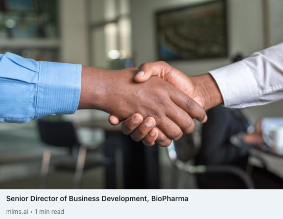 MY INTELLIGENT MACHINES INC. (MIMS) (@myintmachines) on Twitter photo MIMs team is growing! We are looking for a talented Director of Business Development.
🙋♀️🙋♂️💻 Apply today and send your resume to hr@mims.ai!
➡️ mims.ai/blog/seniorbdd… MIMs team is growing! We are looking for a talented Director of Business Development.
🙋♀️🙋♂️💻 Apply today and send your resume to hr@mims.ai!
➡️ mims.ai/blog/seniorbdd…