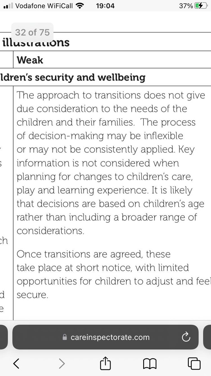 JenPaton20's tweet photo. @ELCouncil care to comment on how you meet the @CareInspect ‘weak’ criteria with your current treatment of 208 children in East Lothian? @PaulMcLennan7 @CraigWHoy1 @KennyMacAskill @NicolaSturgeon @STVNews @gordonchree @haughey_clare @girfec @EducationScot https://t.co/8uec9clTdI