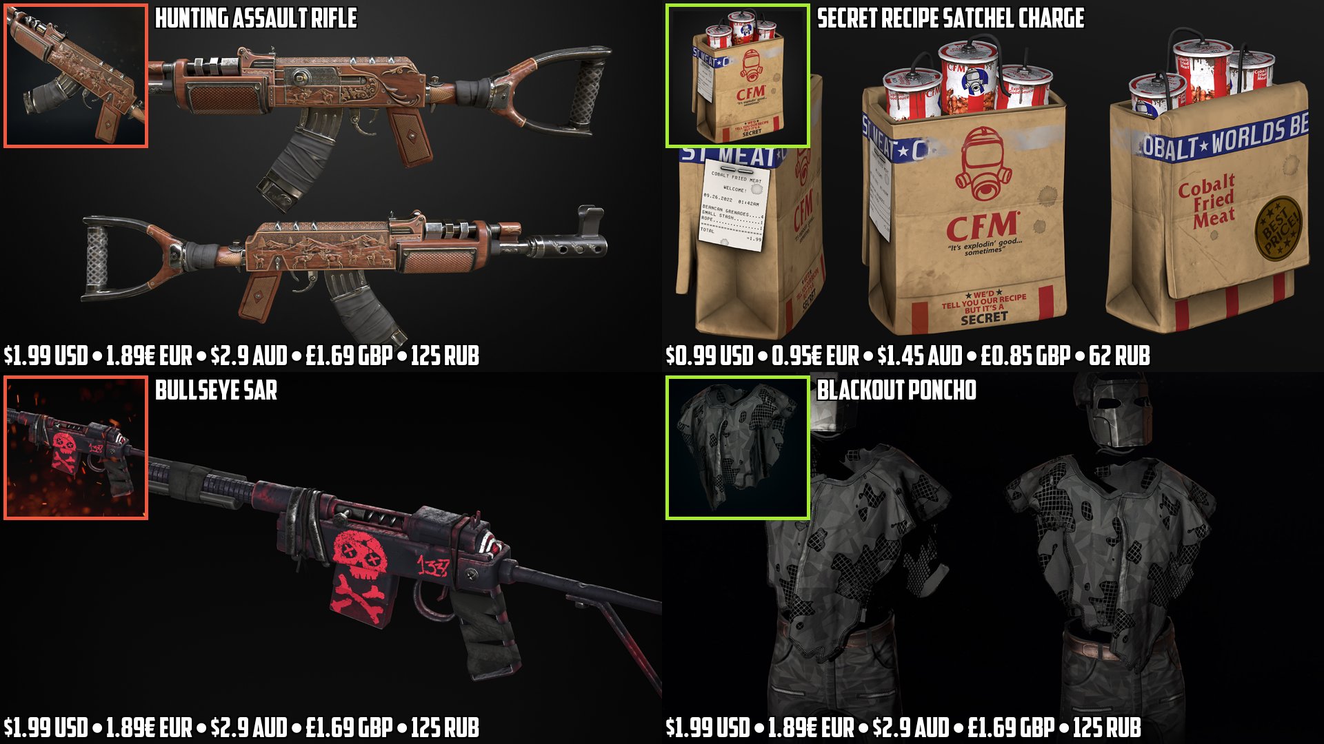 Rust Item Store on Twitter "🚨 NEW LIMITED ITEM STORE 🚨 https//t.co