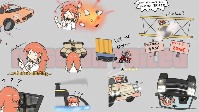 a kiwawa's flawlessly* executed heists

#ArtsOfAshes 