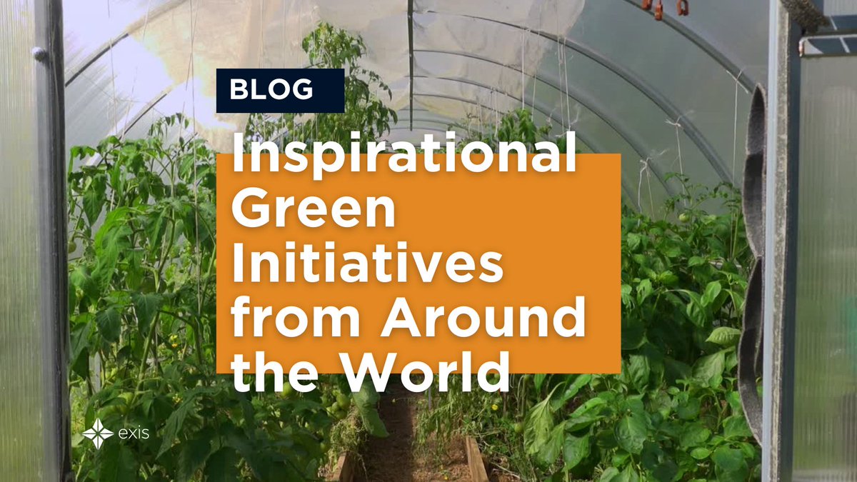 In our latest blog we take a look at 5 sustainability initiatives from around the world we found inspiring → bit.ly/3BNnj8c