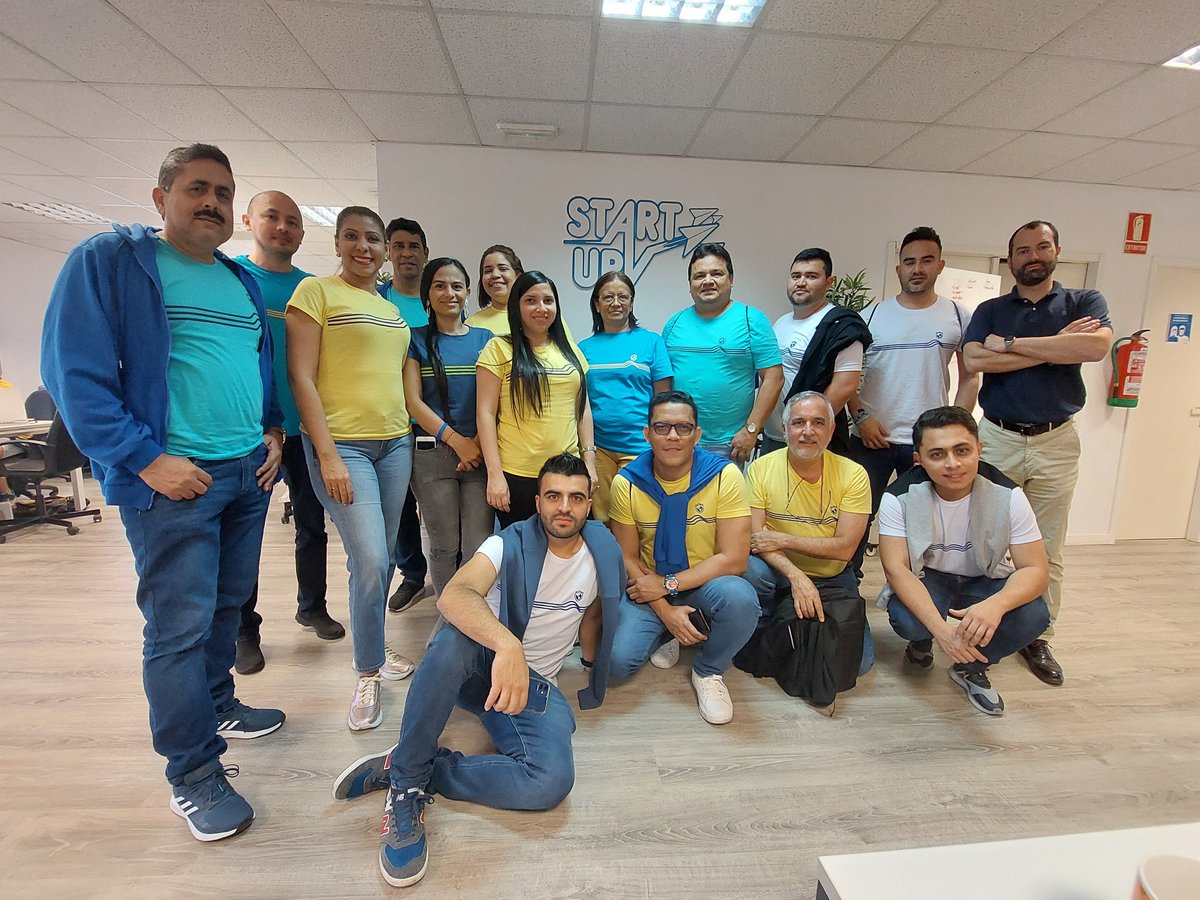 oscarmorant's tweet photo. Esta tarde he tenido el placer de presentar el ecosistema y el área de emprendimiento a la delegación de @laamericanabaq que nos ha visitado desde Colombia. Hemos aprendido mutuamente y seguro que seguimos haciéndolo! https://t.co/nCjrTajOX4