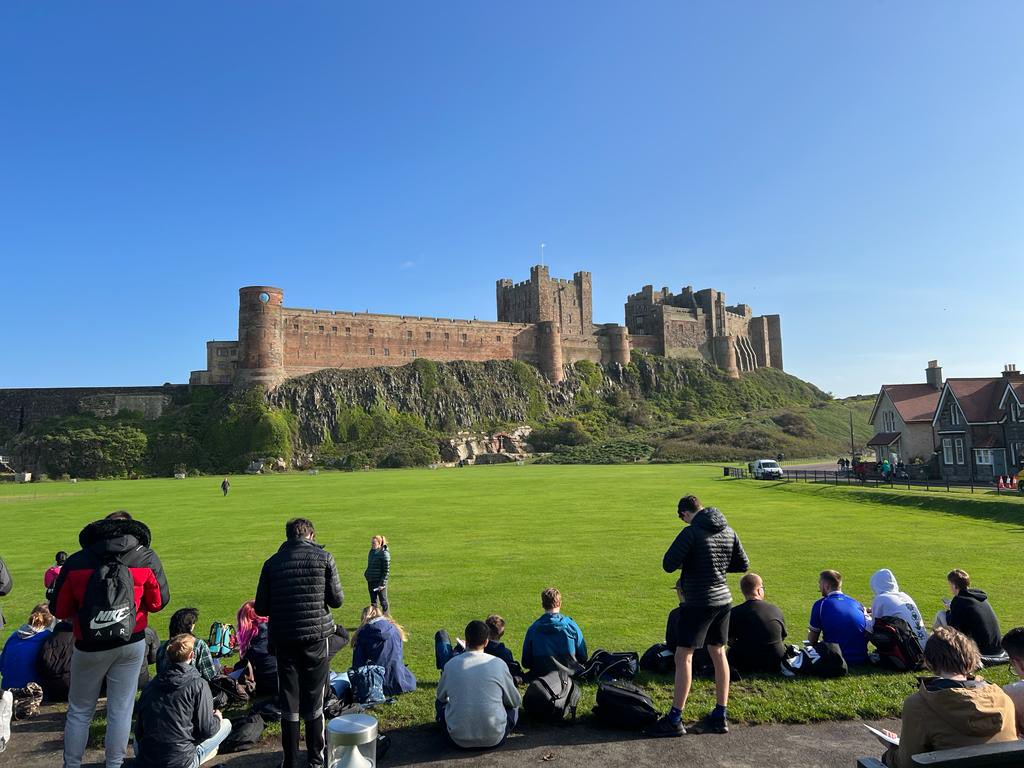 NUGeog's tweet photo. BSc Geography and Physical Geography have been touring the Cheviots, Coasts and Castles of Northumberland, travelling through 300million years of history as part of Geography Up and Running Week https://t.co/xTmvS7nEbq