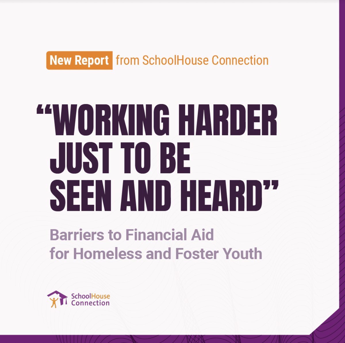 SchoolHouseConn's tweet photo. @usedgov must implement FAFSA Simplification Act reforms for these students NOW. Find SHC’s policy recommendations + see your state’s homeless and foster  FAFSA numbers at https://t.co/MLE2hYNxvU. (4/4) https://t.co/mYRMLfhzFJ
