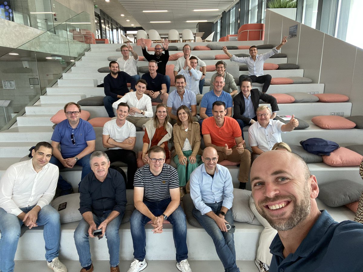 Aujourd’hui c’était échange avec des #scaleups Flamandes à l’<a href="/imredd_uca/">IMREDD - Université Côte d'Azur</a> avec @TeamCotedAzur pour leur presenter la <a href="/FrenchTechCdA/">French Tech Côte d'Azur Région Sud</a> et notre #scaleupclub
