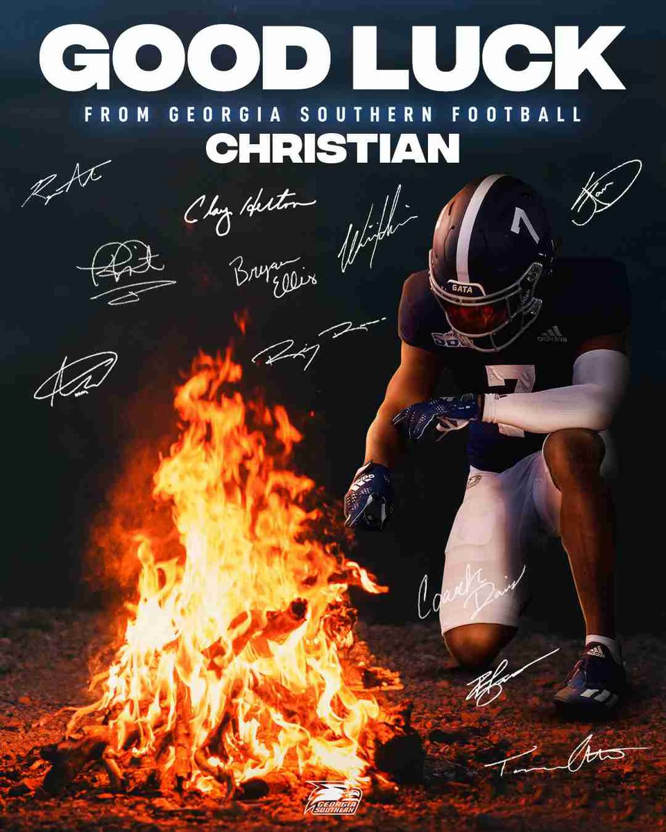 Thanks for the love! @BryanEllisGS <a href="/GSAthletics_FB/">Georgia Southern Football</a> <a href="/CoachRyanAplin/">Ryan Aplin</a>