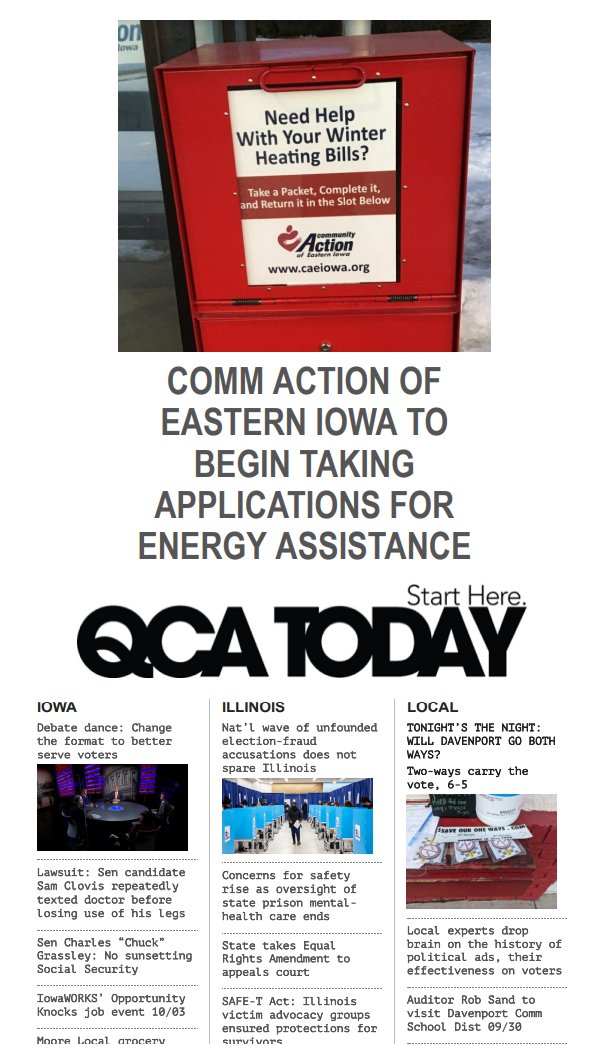 QCAToday on Twitter "Staff/qctimes re the Community Action of Eastern