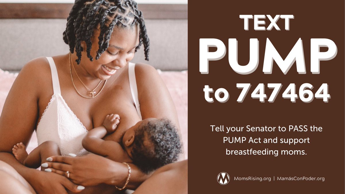 MomsRising's tweet photo. We need to support #breastfeeding #lactating #chestfeeding &amp; working parents! #PaidLeave #IPumpedHere https://t.co/UKnvwl0GLq