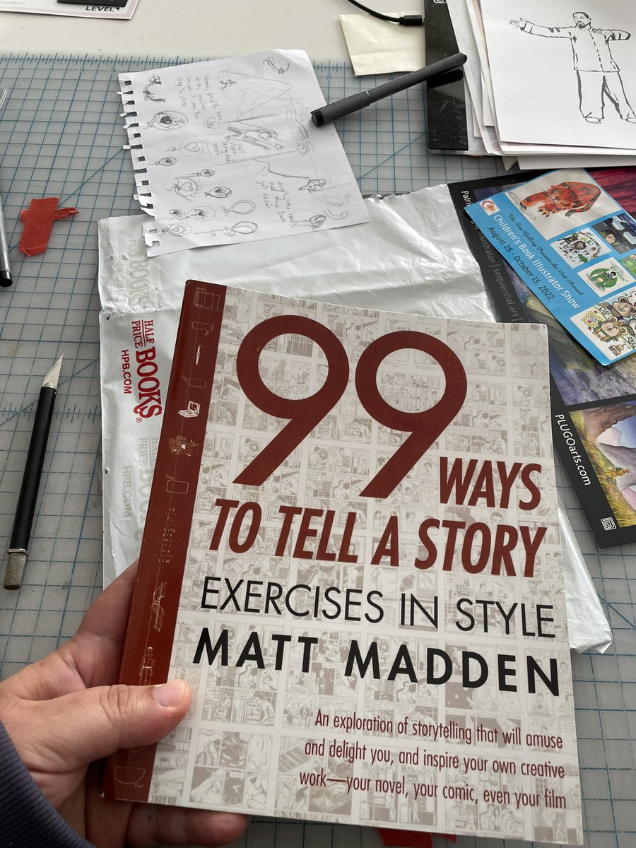 PLUGO's tweet photo. When the @APCanavan himself says “you should check out this book”
(or something to that effect)
You check out the book! #bookrecs #comicscraft #storytelling https://t.co/2ovbHr2DEa
