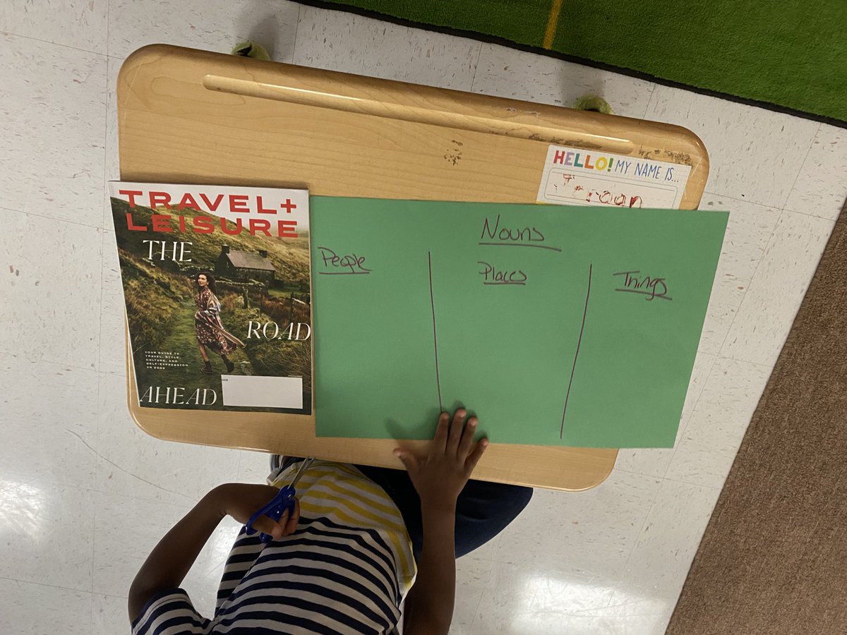 melissa_bennett's tweet photo. Hands on activity sorting nouns we found in magazines. They really seemed to enjoy it! https://t.co/6iDzsBfIkc