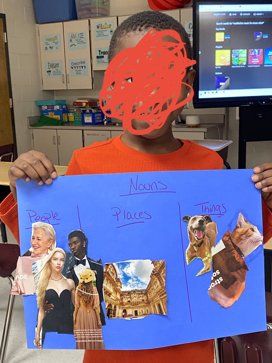 melissa_bennett's tweet photo. Hands on activity sorting nouns we found in magazines. They really seemed to enjoy it! https://t.co/6iDzsBfIkc