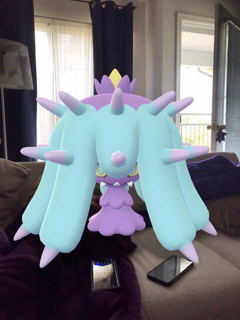LadyDi1002's tweet image. Some creatures showed up in my living room, uninvited I might add. My birthday is Sunday, guess I'll let'em hangout for a bit. 🙃 #Mareanie #Diglet #Furfrou 

@PokemonGoApp 

@_ZoeTwoDots 

@PoGoRetweets 

@trnrtips 

@MYSTIC7 

#GOSnapshot

#Photobomb 

#PokémonGO