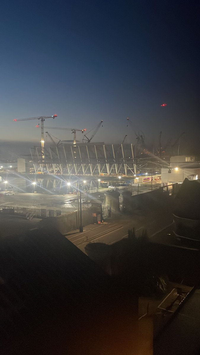 roymc1980's tweet photo. Bramley Moore from the Titanic Hotel 💙⚽️🏟🏗 https://t.co/PqMIja2Pp3