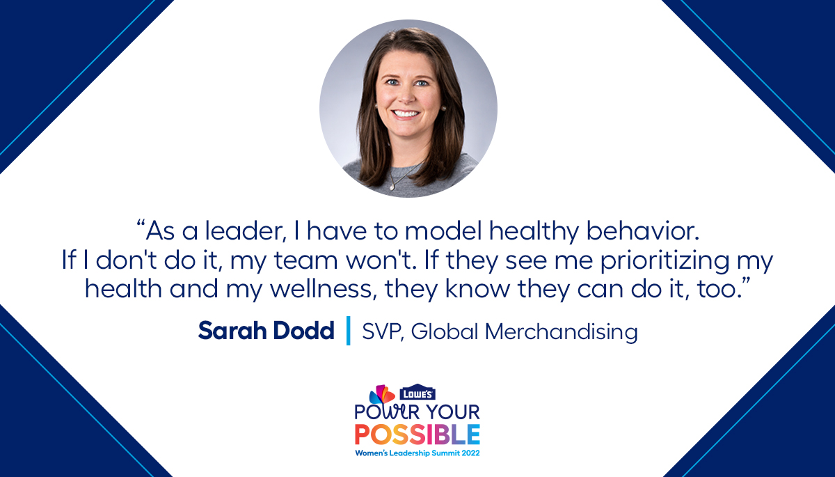 LowesCareers's tweet photo. Thank you to our 13,000+ women leaders and male allies who attended today’s 2022 Women’s Leadership Summit! 💙 

Here are a few words of inspiration from our leaders. #LowesWLS #Inspiration #Leadership #LowesWomenEmpowered https://t.co/i0eCLqDFEu