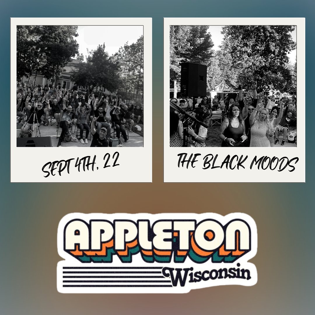 TheBlackMoods's tweet photo. Good times with cool people. 🤠 #appletonwisconsin
#WI #wisconsinband #wisconsinmusicscene #appleton #backyardconcert https://t.co/FJZzwMk8CY