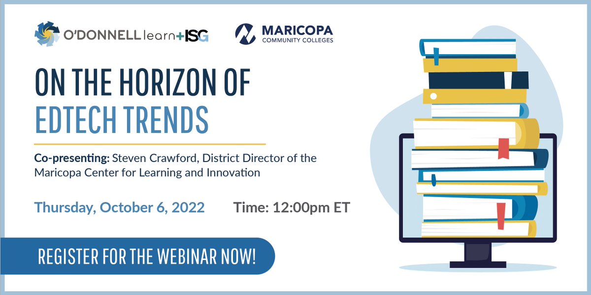 🗓 10/6 at 12pm ET we continue our conversations from #PLFest22 in our next webinar! <a href="/brettagogy/">BRETT CHRISTIE</a> &amp; <a href="/DrSRCrawford/">Steven R. Crawford</a> will discuss the findings in the 2022 <a href="/educause/">EDUCAUSE</a> Horizon Report on Teaching &amp; Learning.

Register and learn more here! odlearn.info/3dTZOlW
