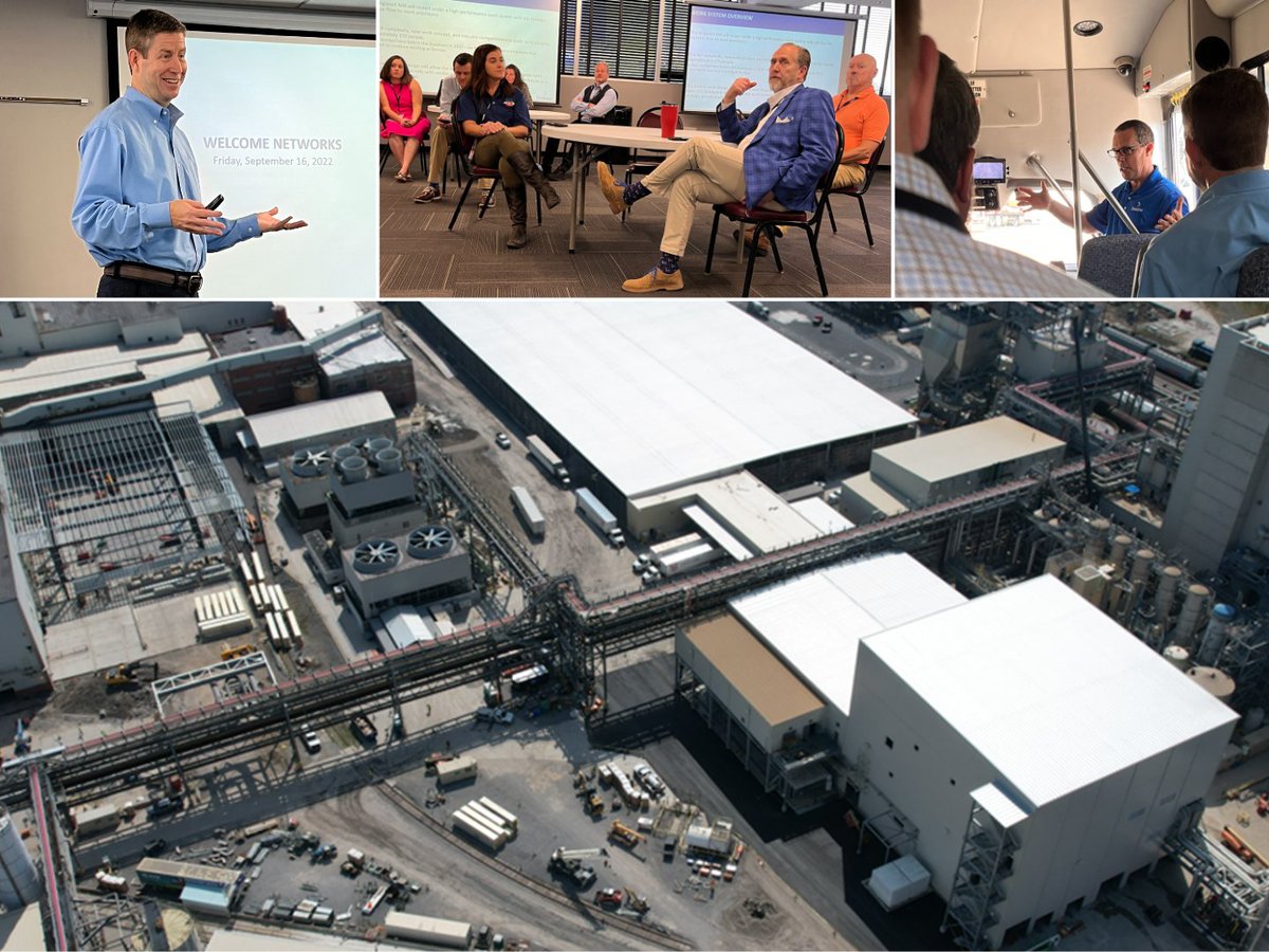 DomtarEveryday's tweet photo. Domtar's Kingsport Mill was the main stop on this year's #NETNTour, hosted by NETWORKS Sullivan Partnership. We were proud to share our progress toward startup of our first 100% recycled packaging facility. More: https://t.co/EJdOwZZSYd
Cc: @ClaytonRWalker
#DomtarPackaging https://t.co/7wdZGStjWn