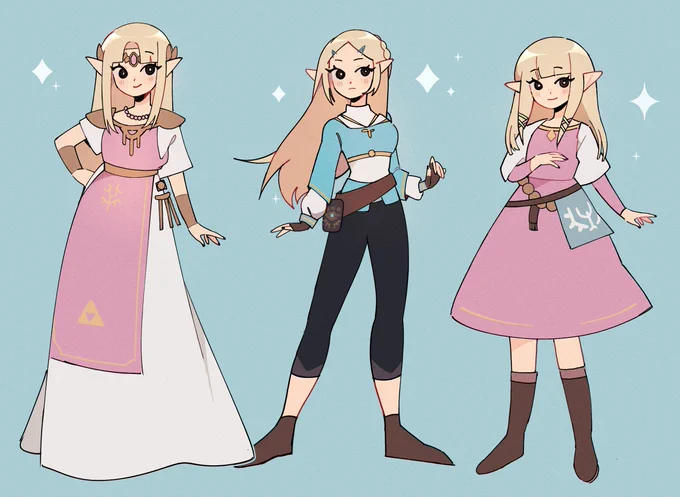 drew my fav Zelda designs #nintendo 