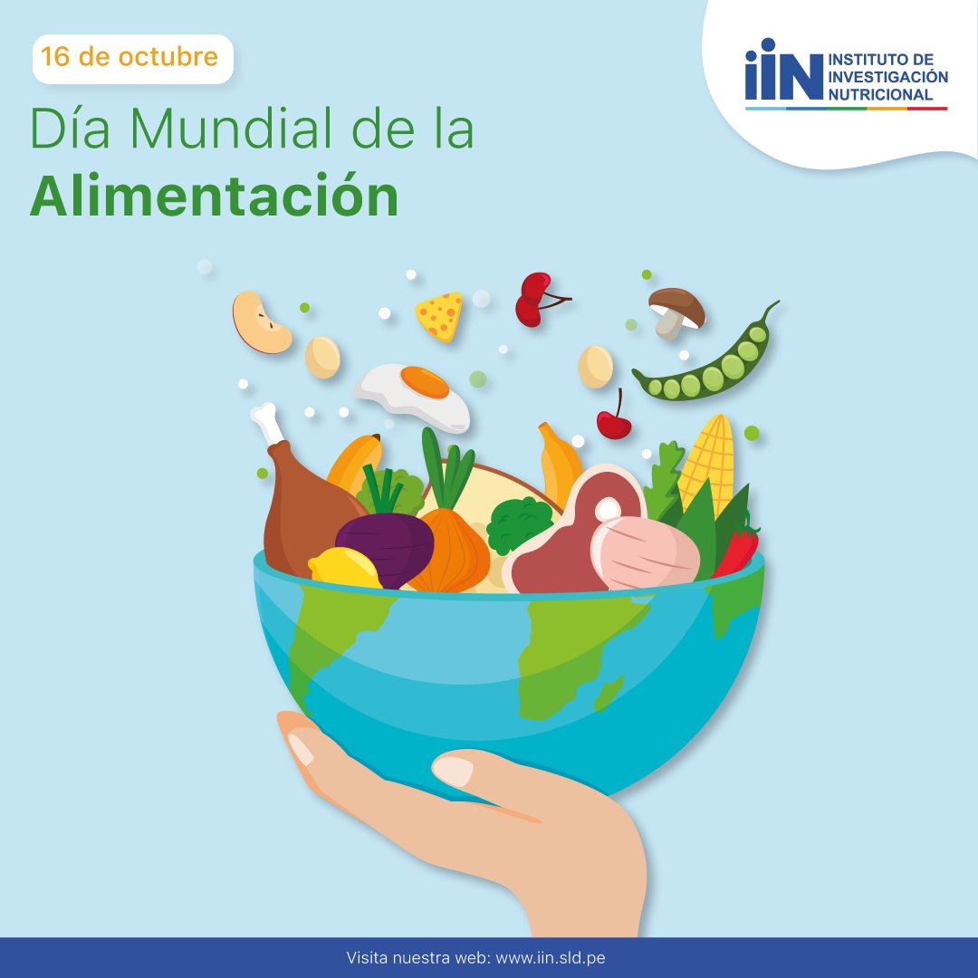 #16deOctubre | Hoy conmemoramos el #DíaMundialDeLosAlimentos 🍎🥑🥔. El cual tiene como finalidad concientizar a la población sobre el problema alimentario mundial y fortalecer la solidaridad en la lucha contra el hambre, la desnutrición y la pobreza 💪🏼