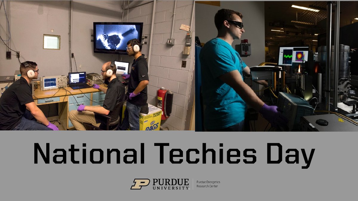 PUEnergetics's tweet photo. It’s National Techies Day! With research areas that focus on #MachineLearning and #ComputerModeling, PERC has a place for all the computer and technology nerds out there 🤓. Learn more on our website: https://t.co/vIO9YZ8bcg https://t.co/Pv87Cn44k2