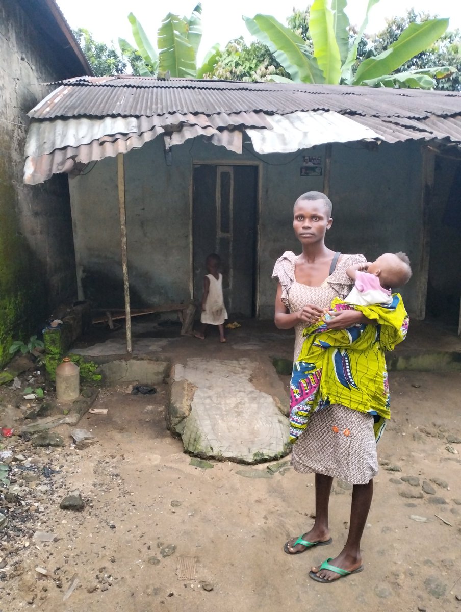 ogayenne's tweet photo. A Call for Help. 

This young lady is from Ibesikpo Asutan. She is 23years old, a mother of two. She got married 3years ago and was later abandoned by her husband. 

This is her home. 
Yes, this is where she and these children live at Ikot Iko, off Stadium road by Ikot Akpan Abia https://t.co/yqgHcDYvSS