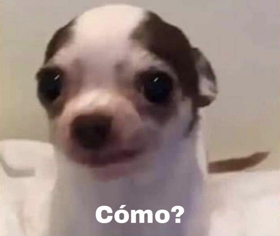 *Alguien repitiéndome lo mismo más de 10 veces*

Yo: