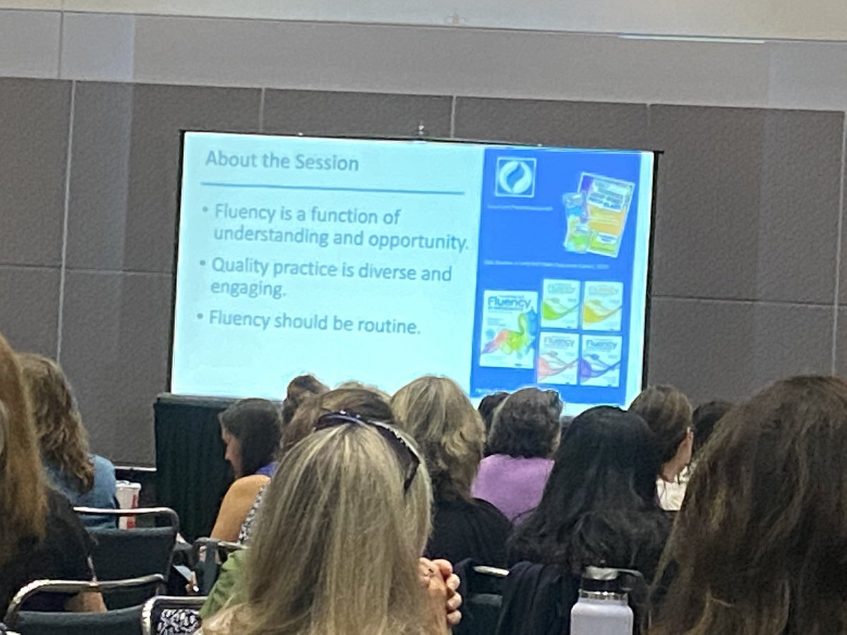 AWoodLovesMath's tweet photo. #NCTMLA awesome session by @JohnSanGiovanni and @JBayWilliams on accessing fluency through routines and opportunity! “Fluency is an outcome of opportunity and access!” My challenge: how will I provide more opportunity? @middelnews https://t.co/Fo4YPlazl2