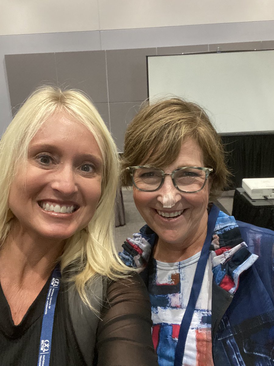 AWoodLovesMath's tweet photo. #NCTMLA awesome session by @JohnSanGiovanni and @JBayWilliams on accessing fluency through routines and opportunity! “Fluency is an outcome of opportunity and access!” My challenge: how will I provide more opportunity? @middelnews https://t.co/Fo4YPlazl2