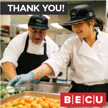 farestart's tweet photo. #ThankfulThursday | Thanks @BECU for fueling our work to transform lives, disrupt poverty & nourish communities!
Your contributions directly impact #FareStart adult #jobtraining programs support individuals build relevant skills for today's workforce.
#BECU #workforcedevelopment https://t.co/4ua3rdcfbg