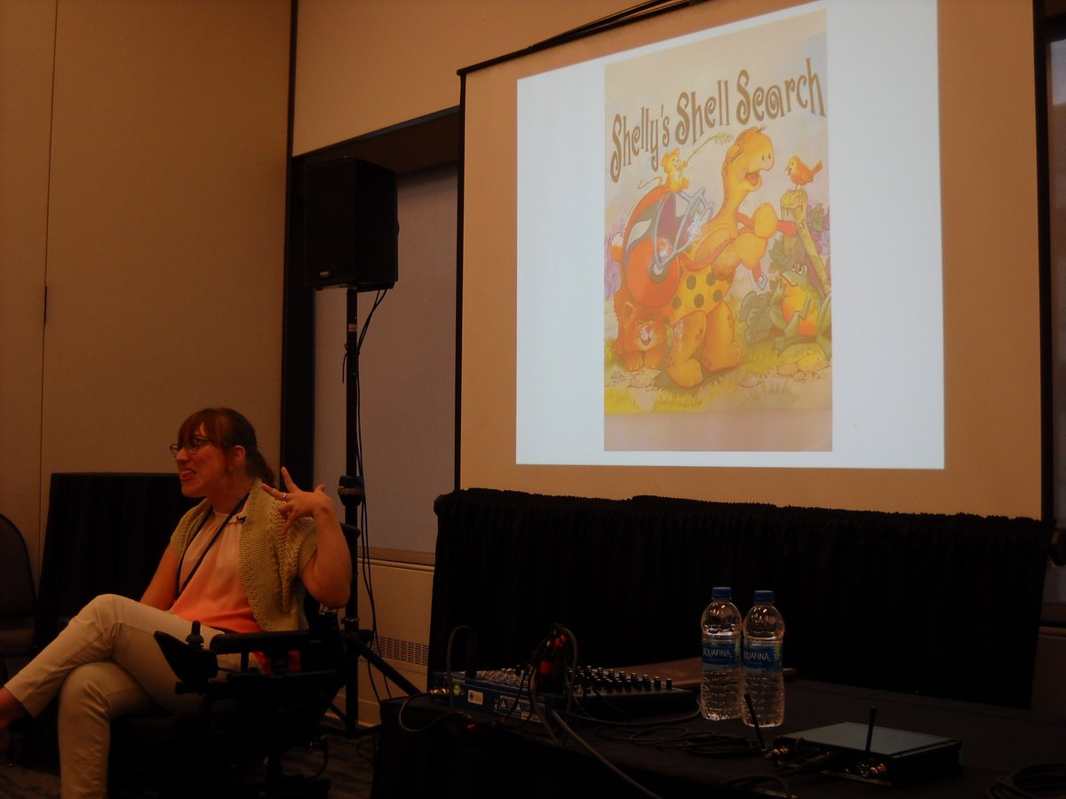KarinaBartow's tweet photo. Everyone at the Ohio Librarians Council Expo was so nice yesterday! I had a blast meeting everybody and getting to share my story. When I rode into an almost full room, I freaked out a little, thinking I wandered into the wrong program, but they stayed, anyhow! #OLC22 https://t.co/AHWYZTGrhy