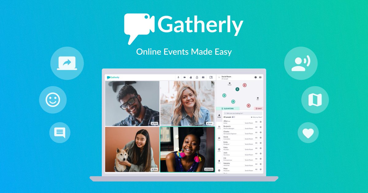 The future of #remoterecruiting is here! Our friends at @gatherlyio have developed a unique #virtualevents platform that takes online networking to a whole new level.

Learn how to make your #virtualhiring experiences more engaging ➡️ bit.ly/3zwb3aS

#HRtech #sponsored